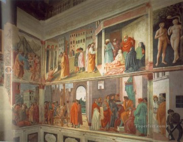  mi Arte - Frescos en la Capilla Brancacci vista derecha Christian Quattrocento Renacimiento Masaccio
